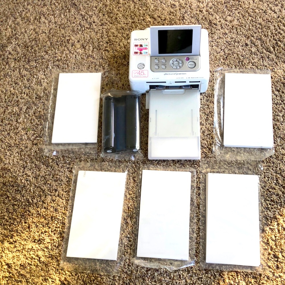 Sony Photo printing station